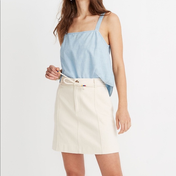 Madewell Dresses & Skirts - NWT Madewell Capital A-Line Mini Skirt - Size 6